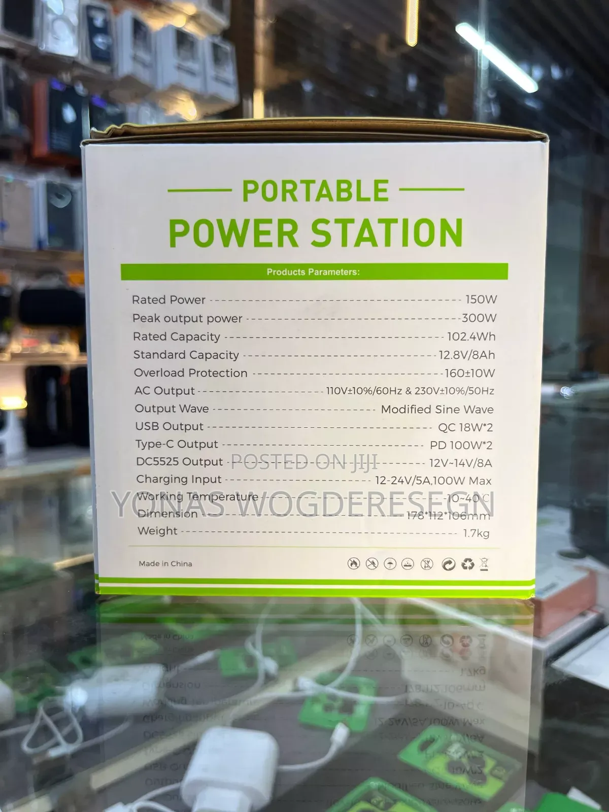 Brand New Rugga's RGS-150 Portable Power Station Super Mini Power Bank