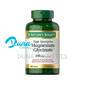 Nature’S Bounty High Absorption Magnesium Glycinate,