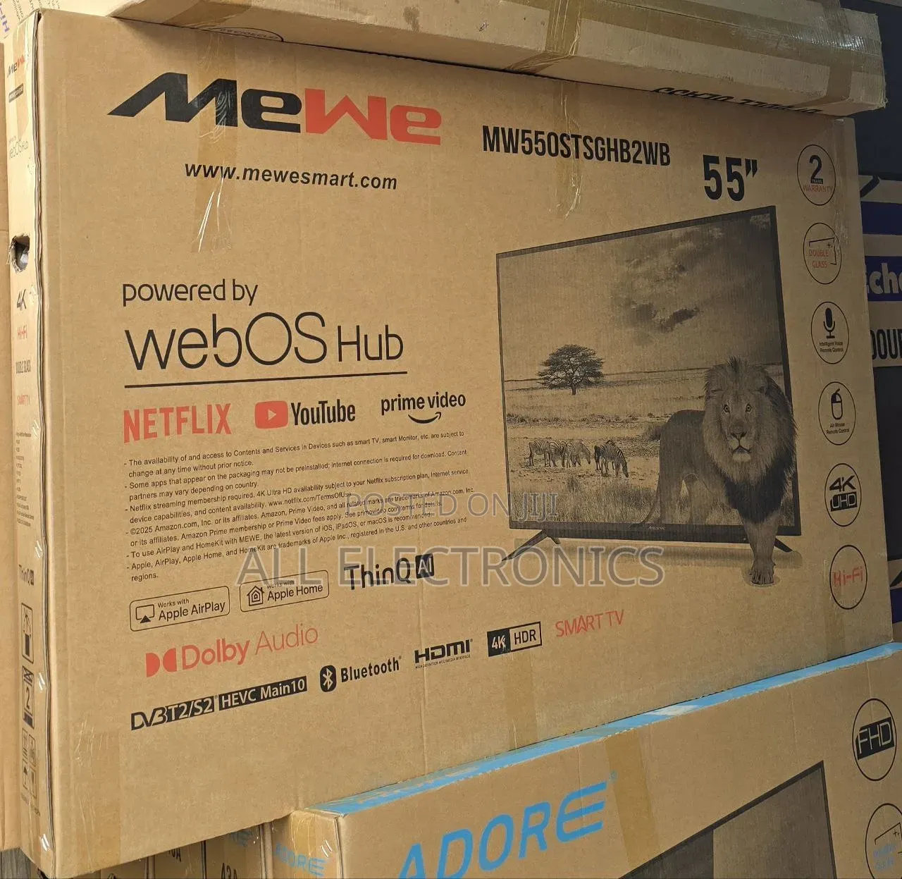 Mewe 55" Webose Led Tv