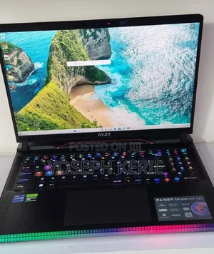 New Laptop MSI Raider GE68HX 13VI-202US 32GB Intel Core i9 SSD 1T
