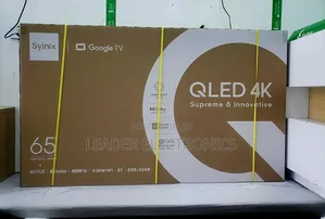 Syinix 65" Frameless Smart Google Tv – Uhd Qled