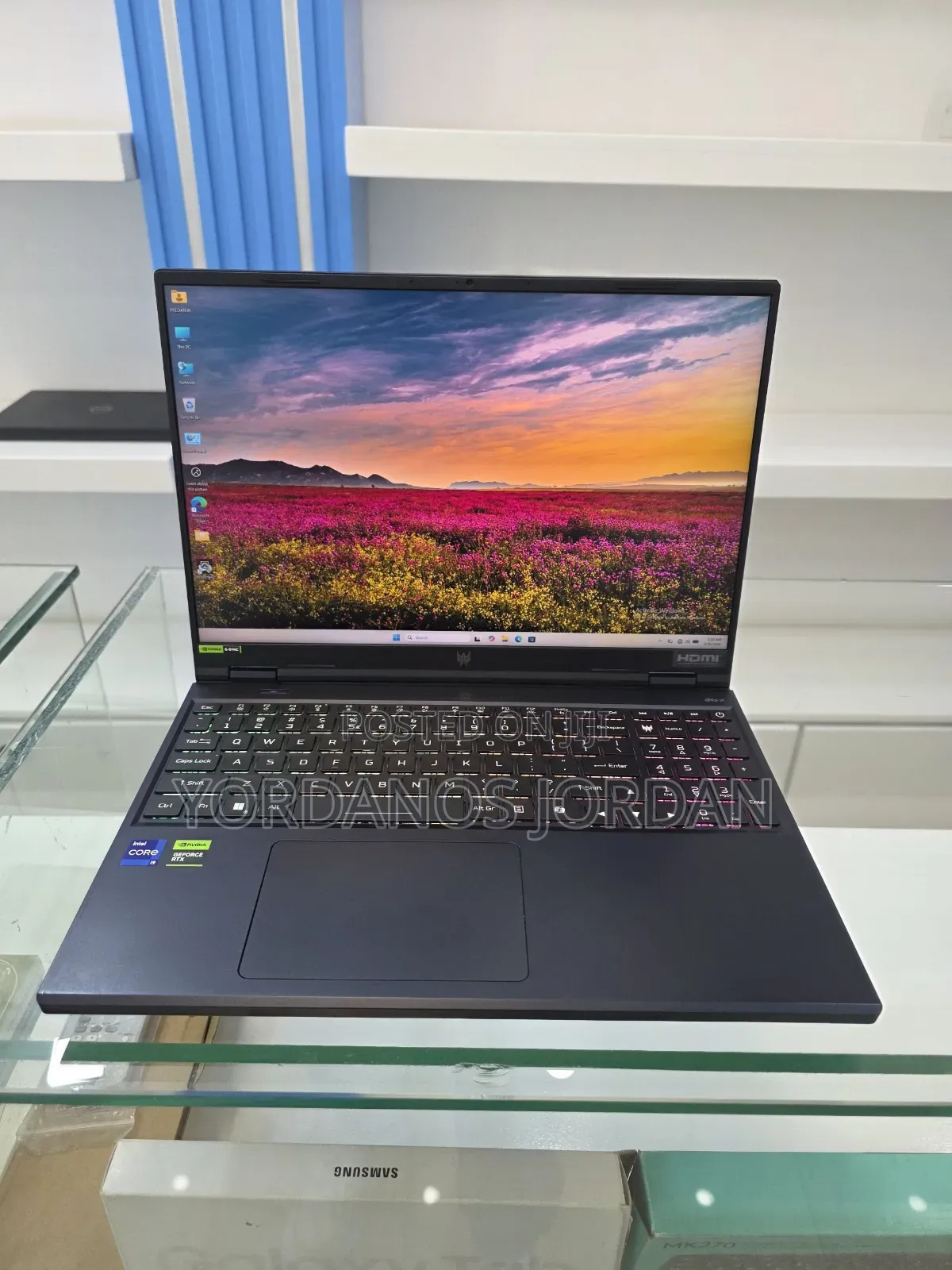 New Laptop Acer Predator Helios 300 16GB Intel Core i9 SSD 1T