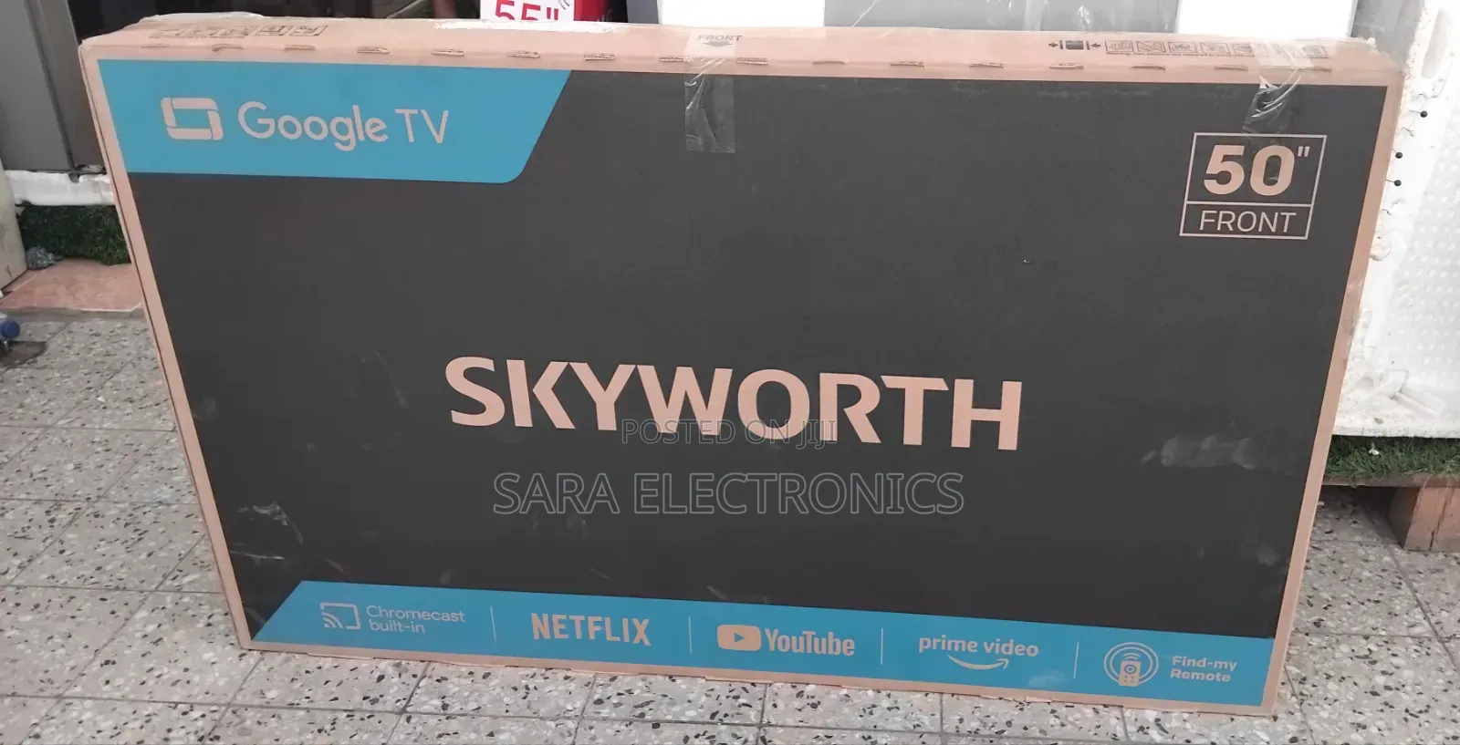 ➨Sky Worth 50" Google New 2026 Model ▧Free Delivery ➜Price 85,500