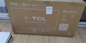 ◈Tcl 55" Google Uhd Tv ◈Dolby Audio ◈Free Delivery