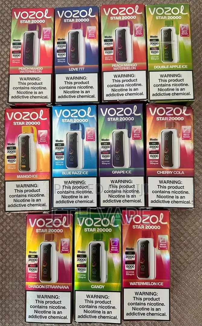 Vozol Puff With Star Brand