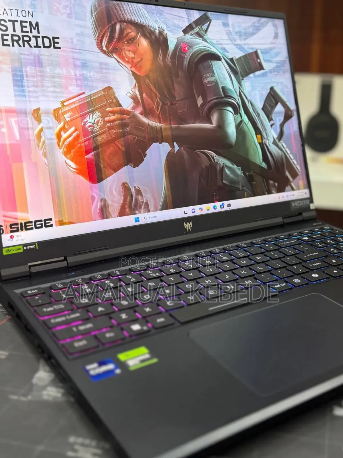 New Laptop Acer Predator Helios Neo 16 16GB Intel Core i9 SSD 1T