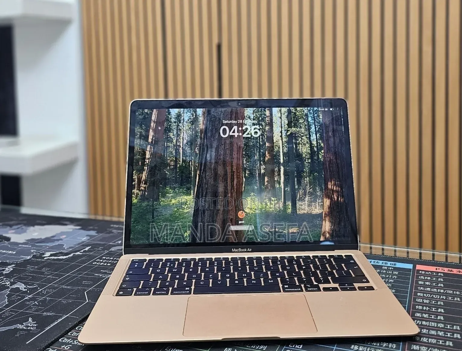 New Laptop Apple MacBook Air 2020 M1 8GB Apple M1 SSD 256GB