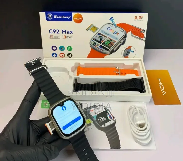 C92 Max Smartwatch – Phone Watch in One!