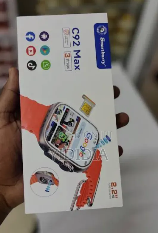C92 Max Smartwatch – Phone Watch in One!
