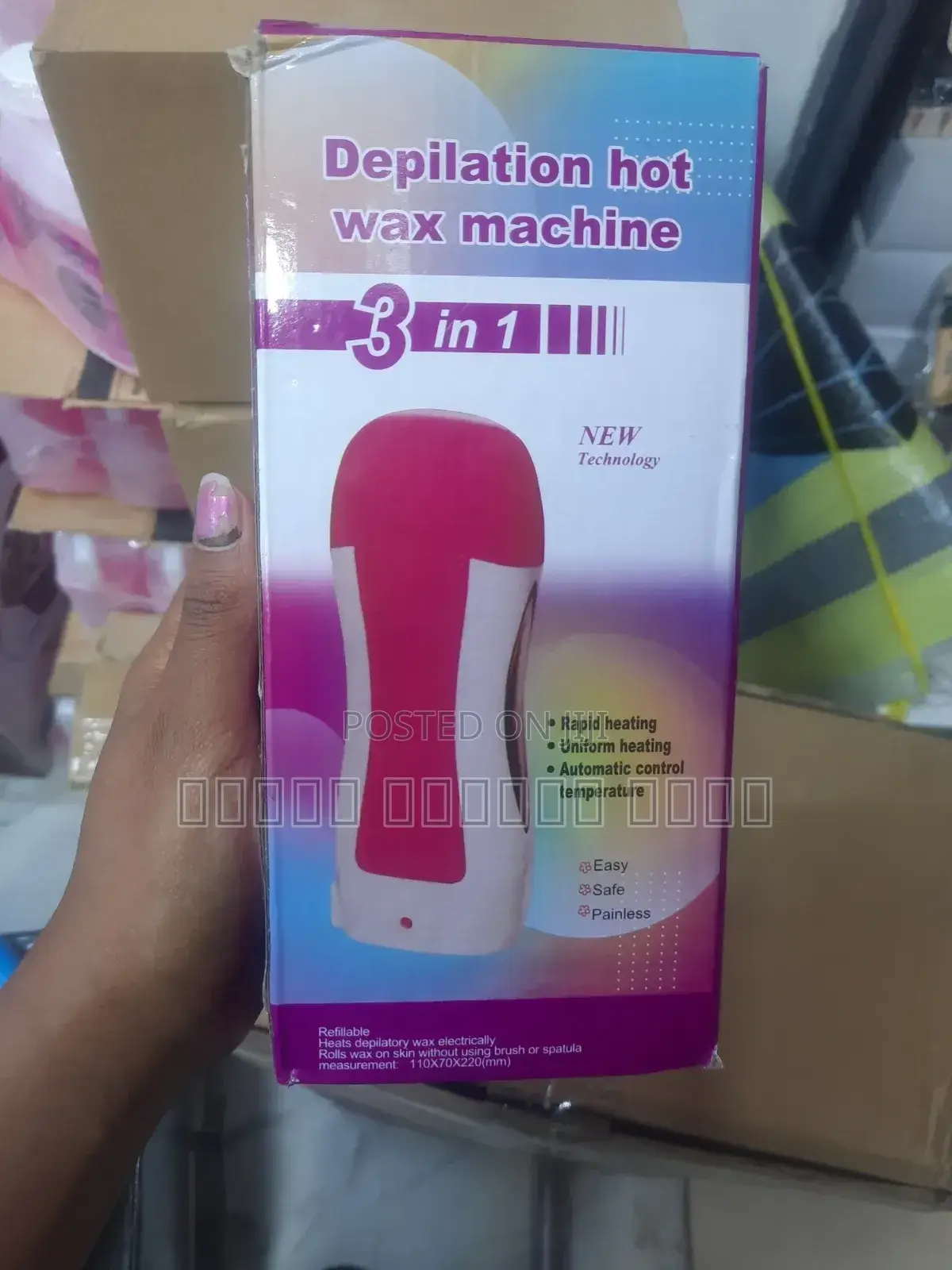 3-in-1 Depilation Hot Wax Machine