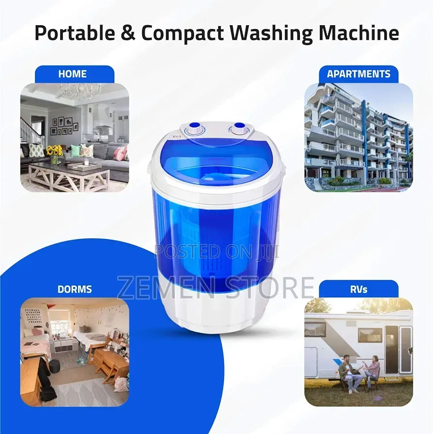 Sanford Single Tub Mini Washing Machine ሳንፎርድ አነስተኛ የልብስ ማጠቢያ