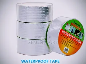 High Polymer Butyl Rubber Waterproof Tape ጠንካራ የውሃ ፍሳሽ ማቆሚያ ቴፕ