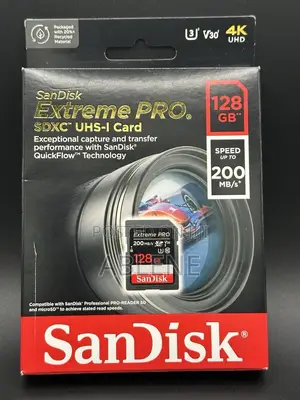 Extreme Pro 128gb 200speed