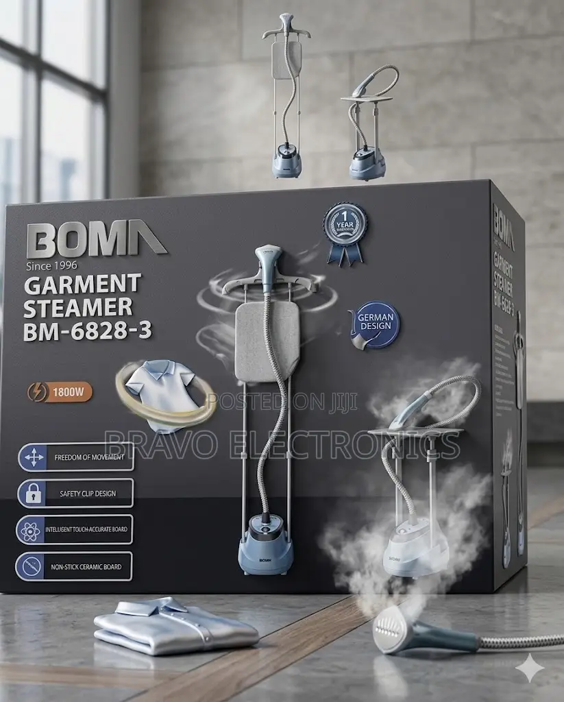  Boma Garment Steamer 1800w – Original Premium German Design 