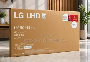 Lg Tv 65" Ua80 – Uhd Smart Tv | Big Screen Entertainment