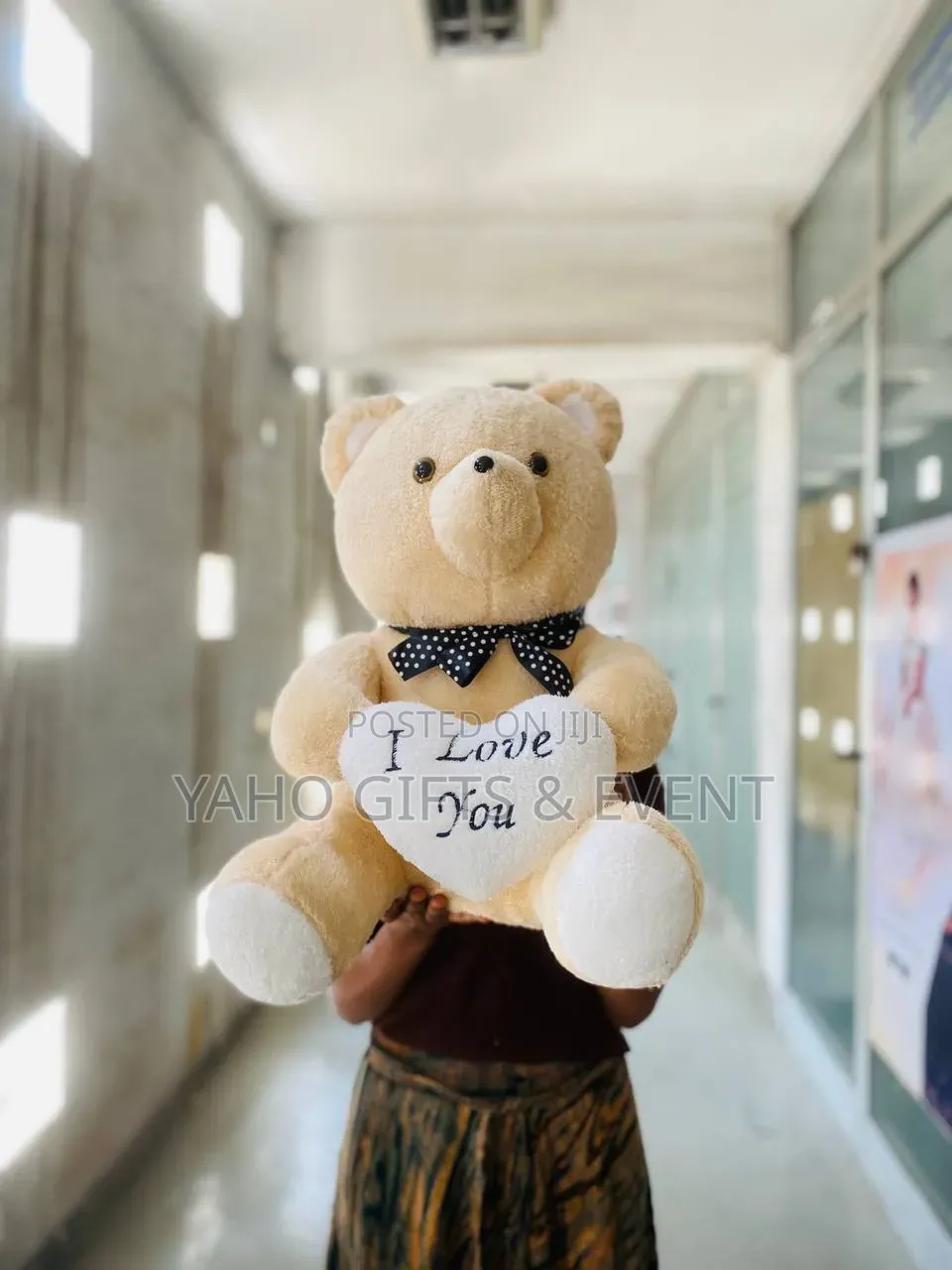 I Love You Cream Teddy Bear Toy