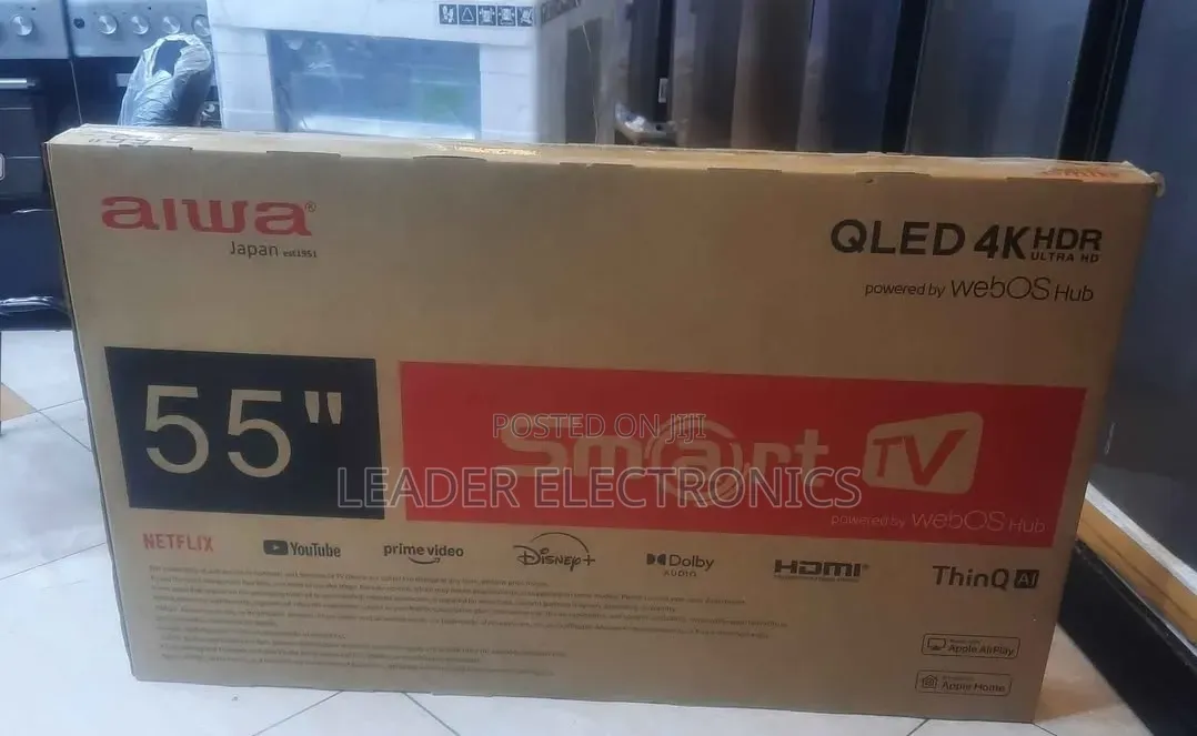 Alwa Tv 55" Smart Webos Hub Tv Uhd Qled Tv Japan Technology