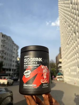 Sportyfeel Iso Drink Electrolyte With Vitamin C 650g Strawberry Flavor
