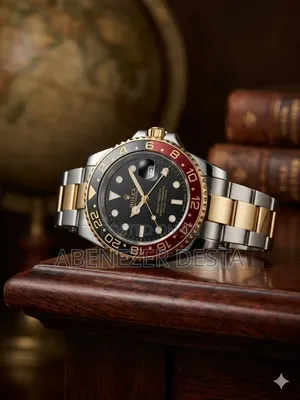 Rolex Everose Gold and Oystersteel, Featuring a Black Dial