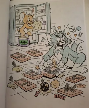 Tom And Jerry Coloring Book