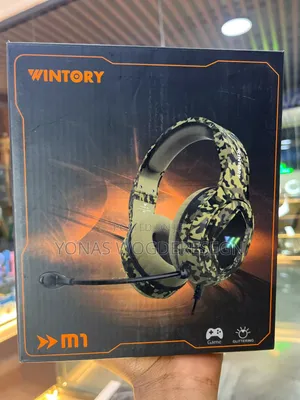 Wintory M1 Camouflage Wired Gaming Headset With RGB Glinting