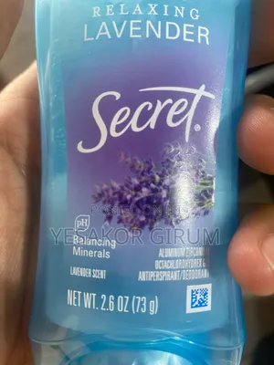 Secret Deodorant