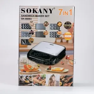 Sokany 7 In1 Sandwich Maker Set