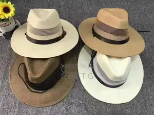 Wide-Brim Fedora Hat