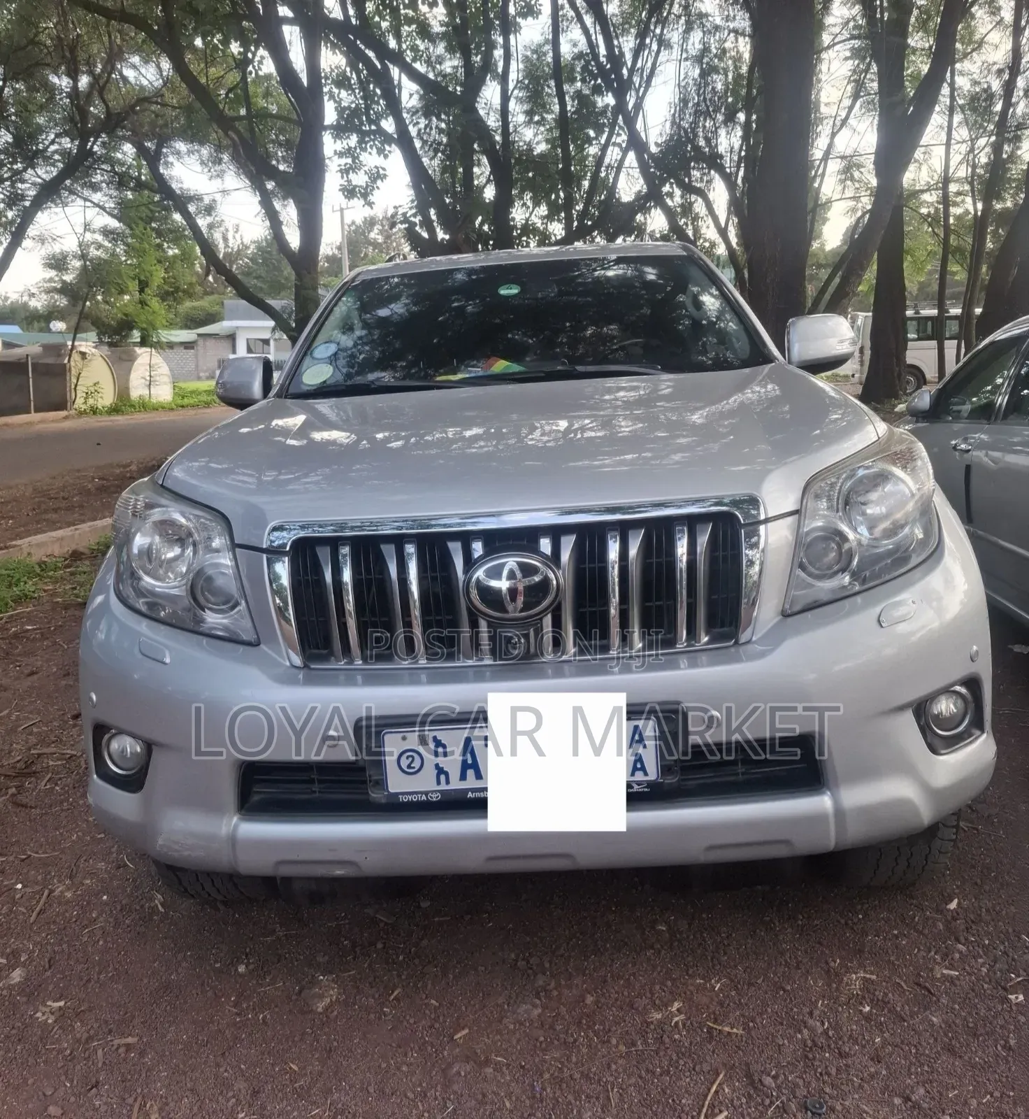 Toyota Land Cruiser Prado 2012 Gray