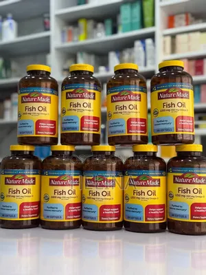 Nature Made 2400mg Fish Oil 300 Softgels Purified to Remove Mercury