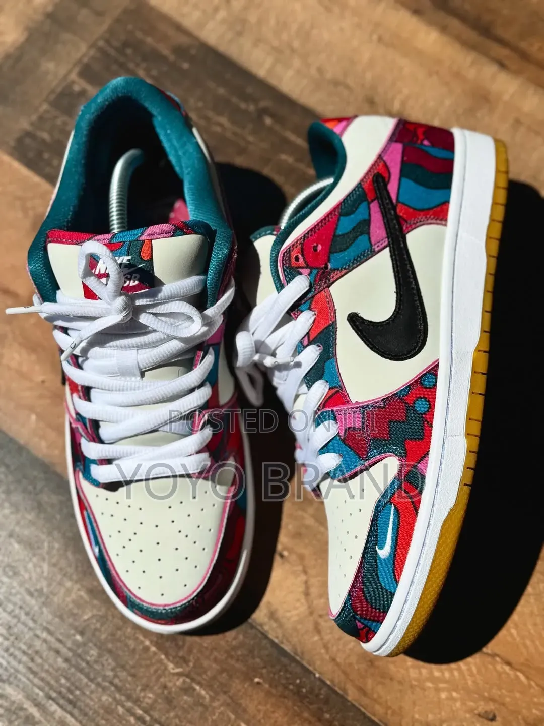 Nike Sb Dunk Low Pro Parra Abstract Art Sneaker