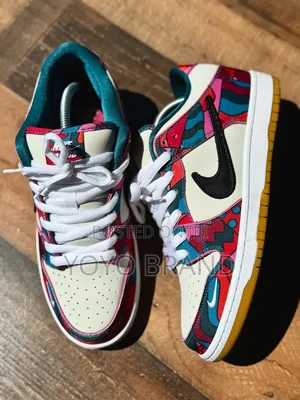 Nike Sb Dunk Low Pro Parra Abstract Art Sneaker