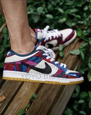 Nike Sb Dunk Low Pro Parra Abstract Art Sneaker