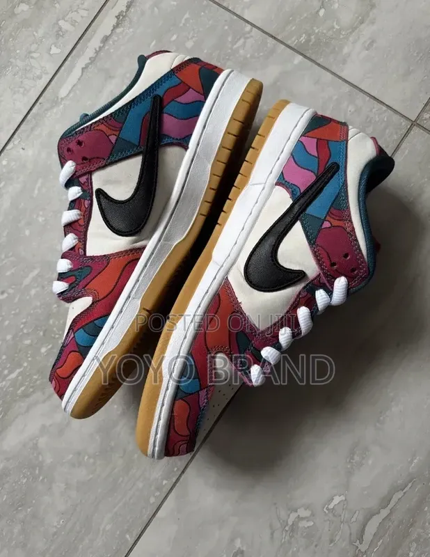 Nike Sb Dunk Low Pro Parra Abstract Art Sneaker