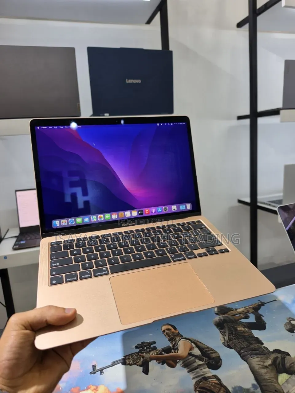 New Laptop Apple MacBook Air 2020 M1 8GB Apple M1 SSD 256GB