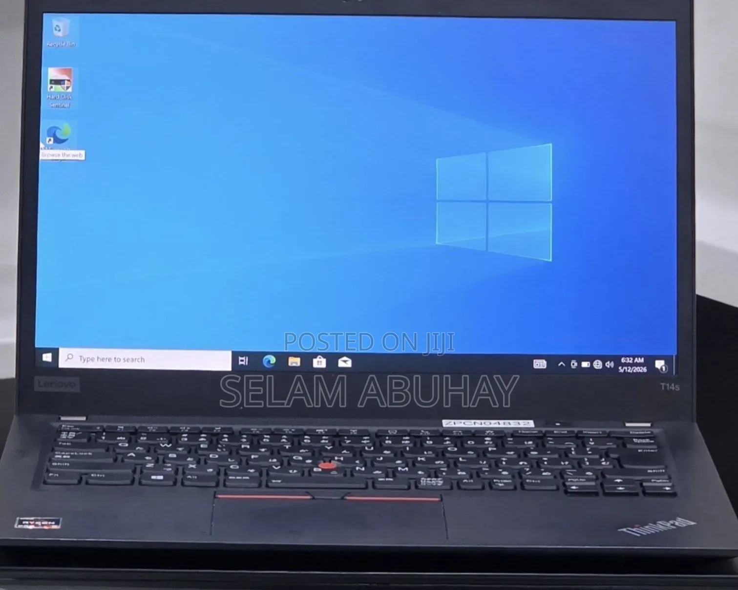 New Laptop Lenovo ThinkPad T14 G1 16GB AMD Ryzen 5 SSD 512GB