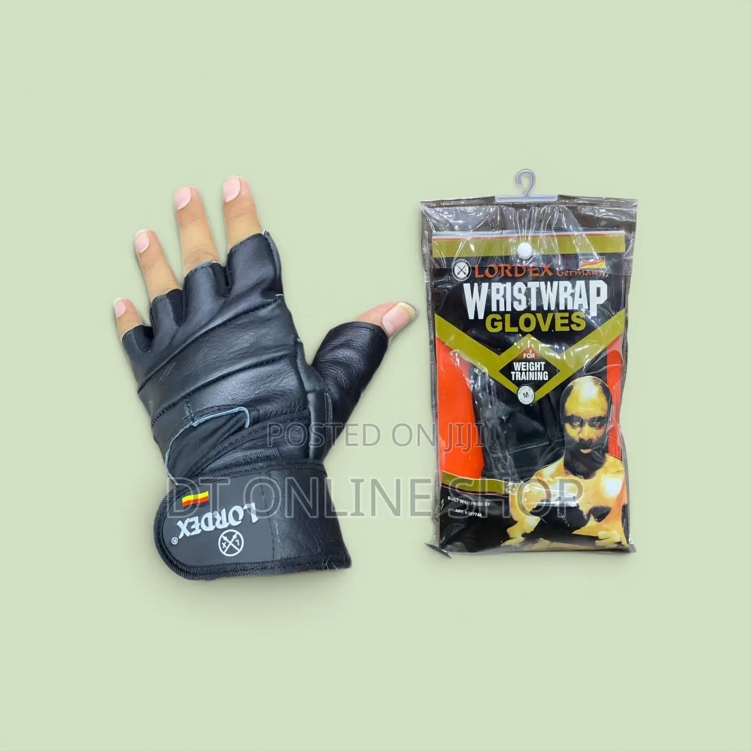 1pair Unisex Gym Training Gloves