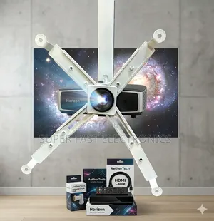 Universal Adjustable Projector Ceiling- Wall Mount Bracket Heavy-Duty
