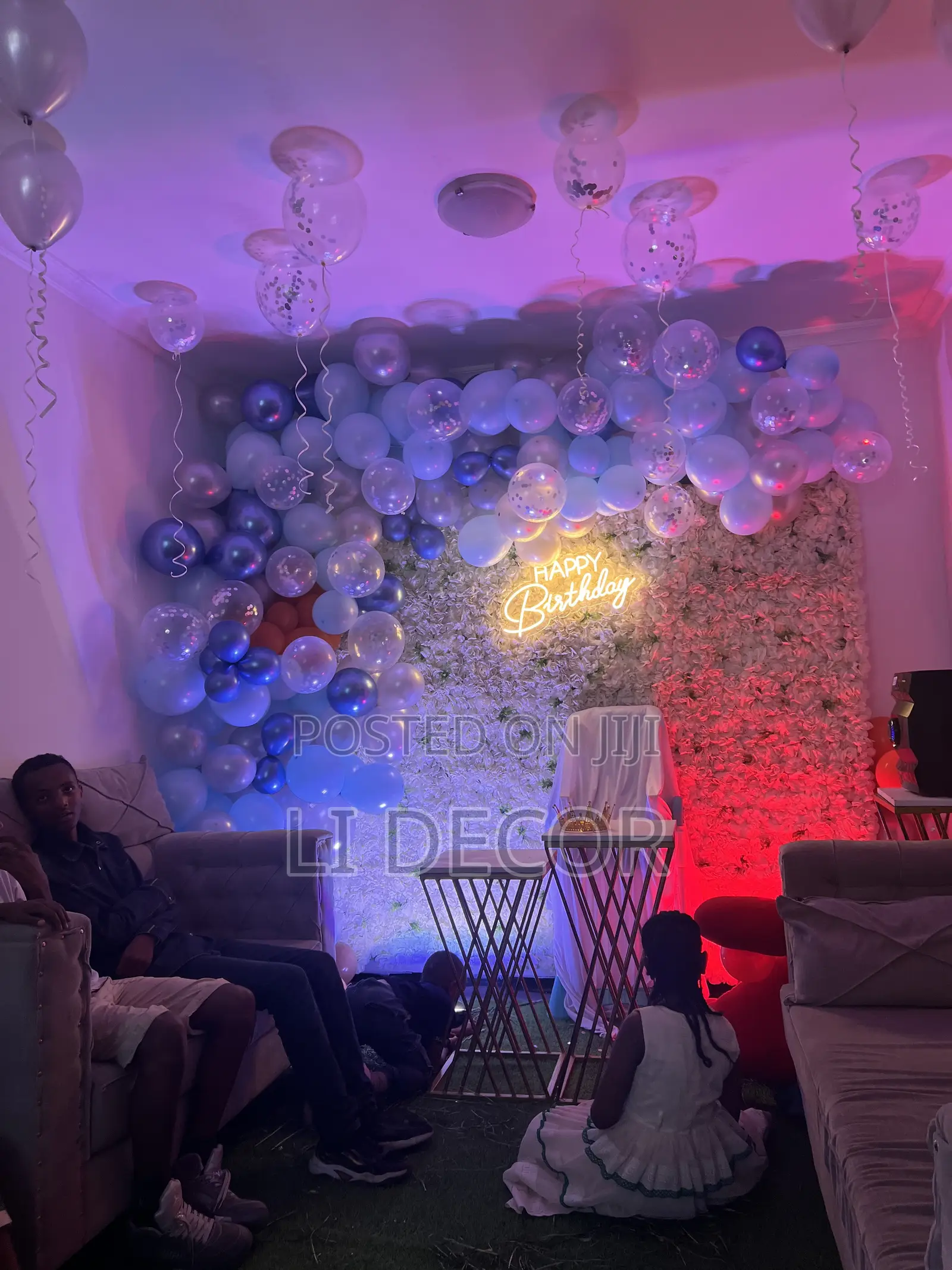 Birthday Decor ለልደት