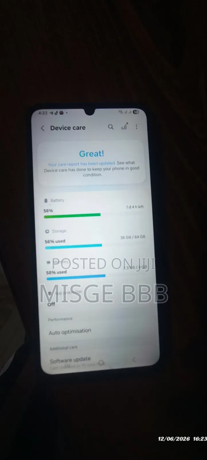 Samsung Galaxy A06 64 GB Black