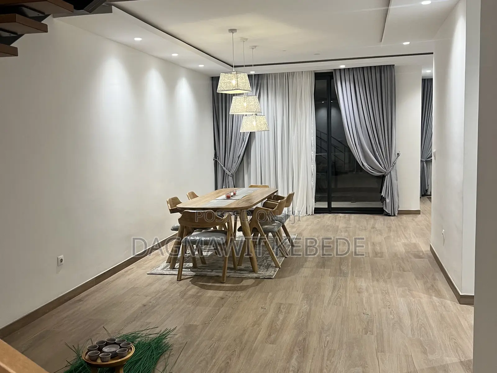 Furnished 4bdrm Apartment in Good Life Real, Bole for rent
