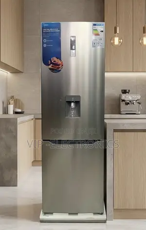 Midea Refrigerator 424 Reliable Bottom-Freezer Refrigerator 310l