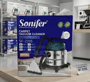 Sonifer Carpet Vacuum Cleaner 20l _1600w Wet Dry Multi-Function