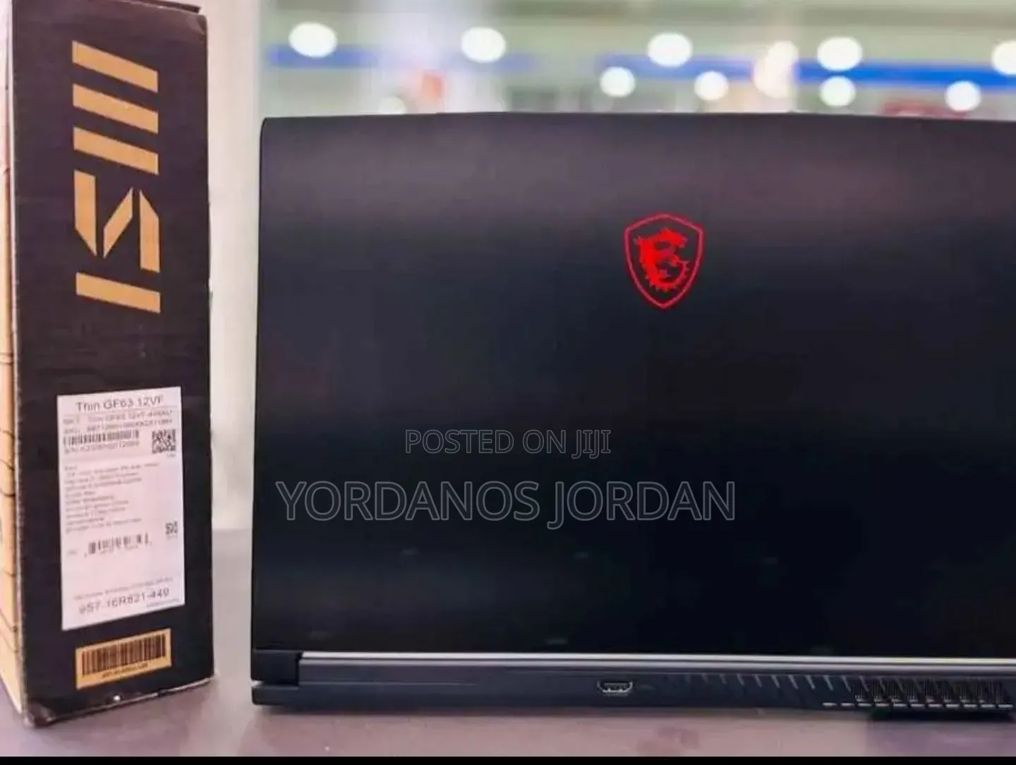 New Laptop MSI GF63 16GB Intel Core i5 SSD 512GB