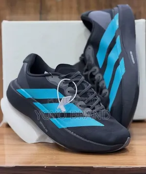 Adidas Adizero Evo Sl Road Running Shoes Black /Pure Teal