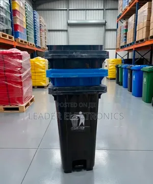 120l Garbage Can (የቆሻሻ ማጠራቀሚያ) – Strong, Durable Large Capacity
