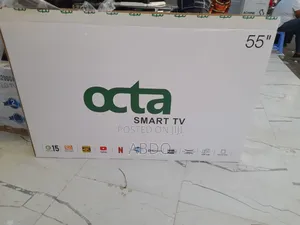 Octa Smart Tv 55 Inch Andraid Framless 2026 Quality Brand Tv Hifi