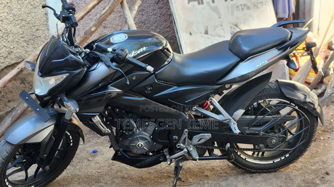 New Bajaj Pulsar NS 200 2018 Black