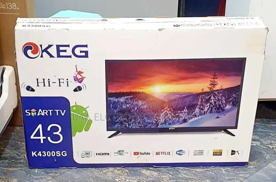 Keg 43" Smart Tv