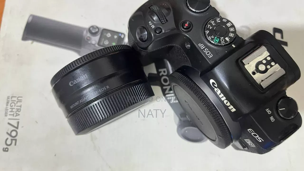 Canon Rp With Converter 2 Battery 2 Charger